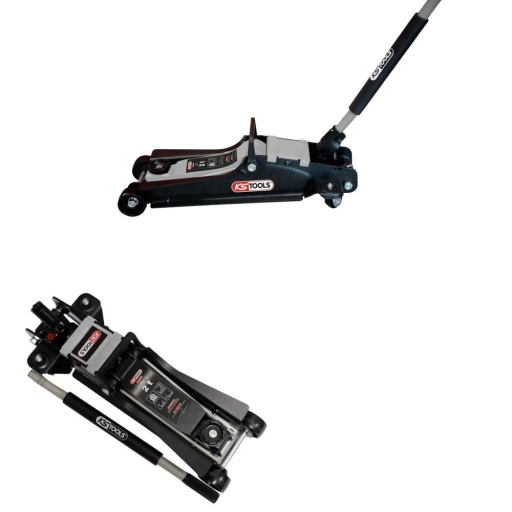 Cric rouleur hydraulique compact acier 2 t