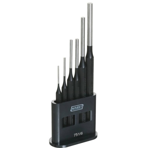 Chasse-goupilles 2/3/4/5/6/8mm de 115 a 200mm presentoir de 6pc
