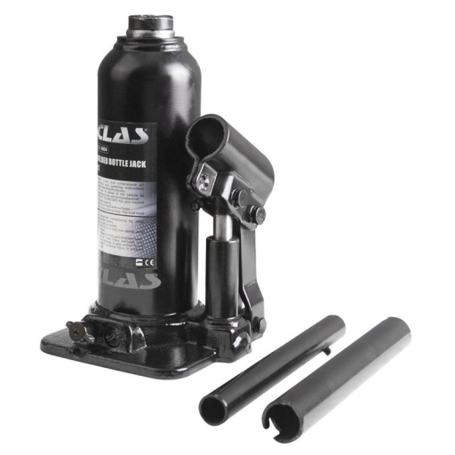 Cric bouteille 4T Ht. de levage 193 à 373 mm