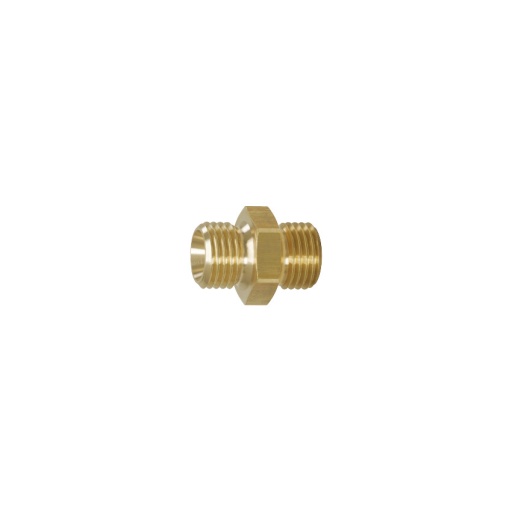 Raccords d'air comprimé 1/4"Gx1/4"G  clé 17mm - L.23mm