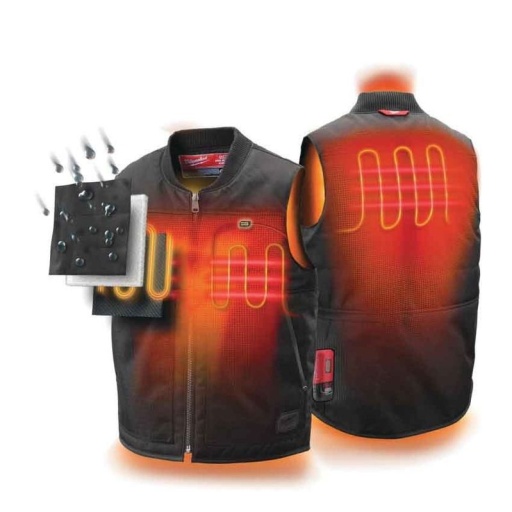 Blouson chauffant sans manche