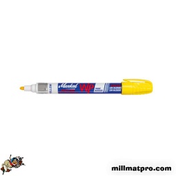 Ces feutres à pompe contiennent une peinture liquide permettant de marquer durablement sur de nombreuses surfaces. 
les marques resistent a l'usure. aux uv. aux intemperies. 
leurs formules de peinture depourvue de xylene minimisent les risques pour la sante
peinture liquide à sèchage rapide pour marquage sur surfaces mouillées.
taille d'ecriture: 2-4mm pro-linewp
