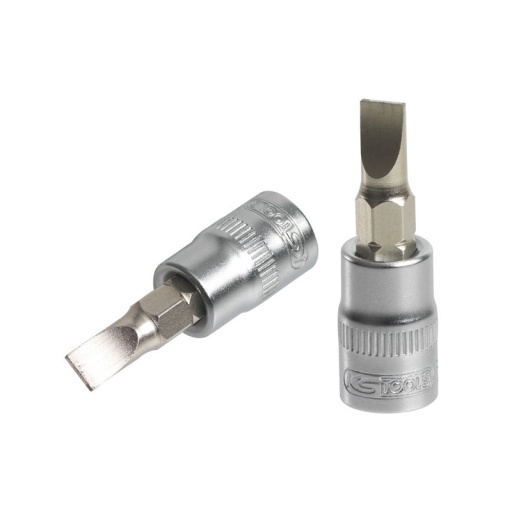 Douille tournevis ultimate fente 1/4". l.37 mm - 6.5 mm 