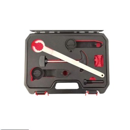 Coffret d’outils de calage moteur VAG 1.0 TFSI / 1.2 - 1.4 - 1.5 TSI
Pour moteurs à courroie de distribution VAG (EA211)
Affectations véhicules : Volkswagen, Seat, Audi, Skoda avec moteurs 1.0 MPI 3 cylindres, 1.0 TSI 3 cylindres, 1.2 TSI 4 cylindres et 1.4 TSI 4 cylindres
Codes moteurs : Volkswagen : ACT, CHPA, CHYA, CHZA, CHZB, CHZC, CHZD, CHZJ, CJZA, CJZB, CJZC, CJZD, CMBA, CPTA, CYVA, CYVB, CZCA, CZDA, CZEA
Skoda : CHPA, CHYA, CHZB, CHZC, CHZD, CHZJ, CJZA, CJZB, CJZC, CJZD, CYVA, CYVB, CZCA, CZDA, CZEA
Seat : CHPA, CHYA, CHZB, CHZC, CHZD, CHZJ, CJZA, CJZB, CJZC, CJZD, CMBA, CPTA, CYVA, CYVB, CZCA, CZDA, CZEA
Audi : CHZB, CHZD, CHZE, CHZJ, CJZA, CJZB, CMBA, CPTA, CVNA, CYVA, CYVB, CZCA, CZCC, CZDA, CZEA

Codes OEM : T10340, T10476, T10477, T10487, T10494, T10499