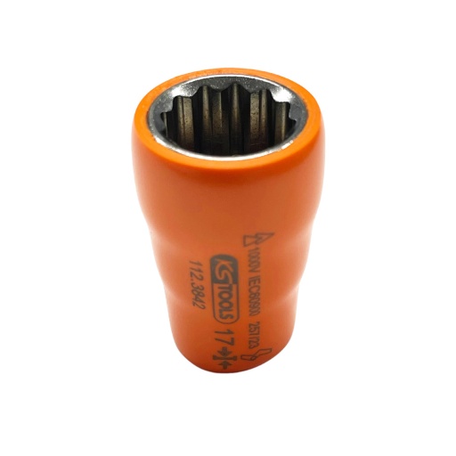 Douille isolée, 3/8'' - 17 mm