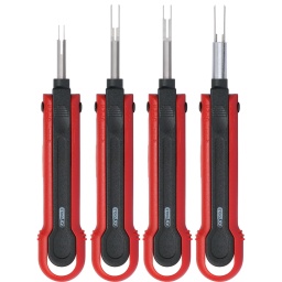 D&eacute;verrouillage sans dommage de fiches-contacts rondes et plates
Ouverture de verrouillages secondaires
Couverture optimale
Pour la plupart des marques
Avec 2 niveaux de montage
Coffret robuste en mati&egrave;re plastique
