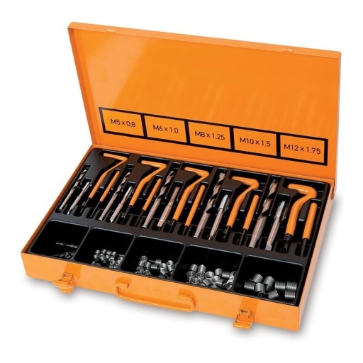 Kit de réparation des filetages endommagés M5-M6-M8-M10-M12