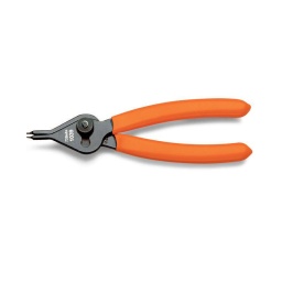 Pince pour circlips réversible à becs droits
- long : 150mm - pour circlips 10-15 et 6-25mm - qualité premium beta depuis 1939