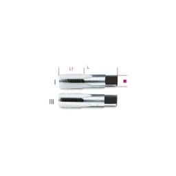 Tarauds à main filetage GAS en acier au chrome
004330401	1/8x28	
004330402	1/4x19	
004330403	3/8x19	
004330405	1/2x14	
004330408	3/4x14	
004330410	1"x11	