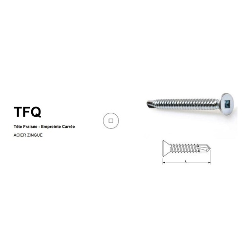 vis autoperceuse acier goscrew tfq 4,2x13