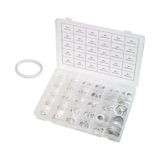 Assortiment 300 joints aluminium