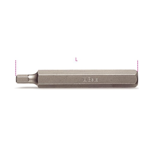 Embout long 10mm 6 pans 6mm 