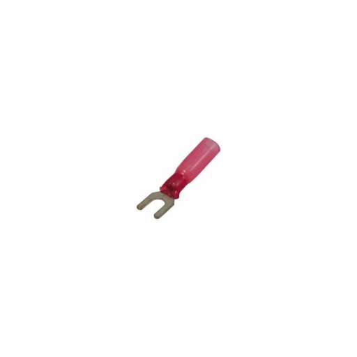 Cosses à fourche mâles isolées thermorétractables M5