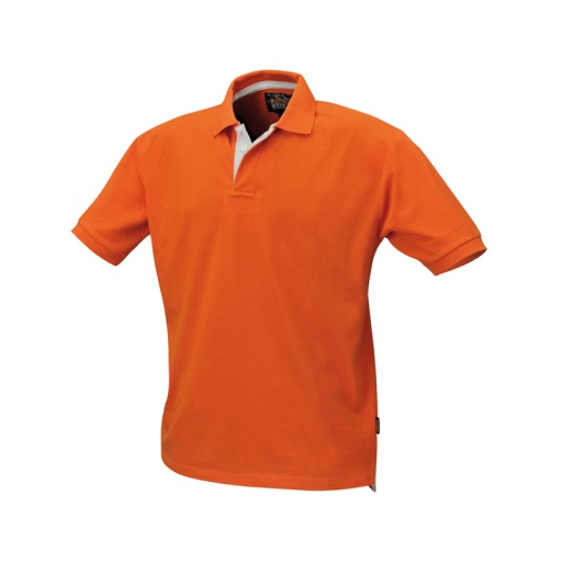 Polo de travail orange