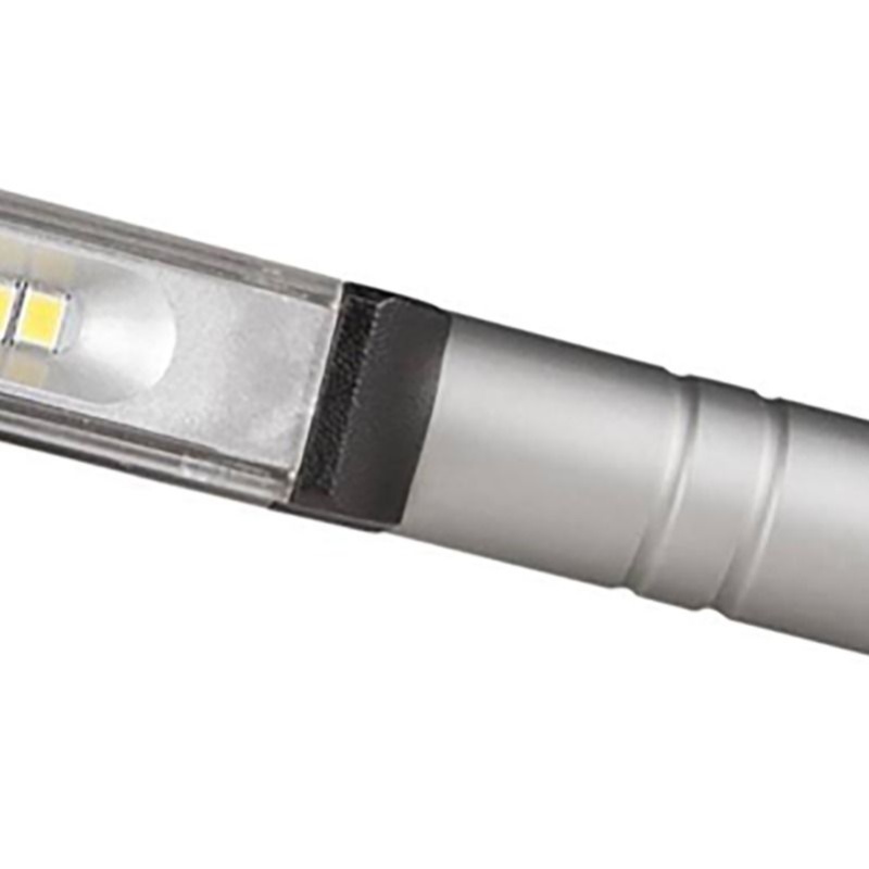 Lampe stylo 6 led smd 250 lumens fixation clips magnétique.