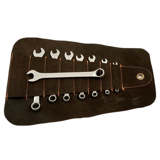 Combinaison de clés mixtes Whitworth - jeu de 8 pcs
