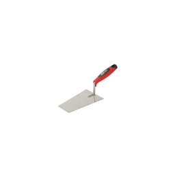 Truelle italienne ronde 

- poignée bi-composant
- lame inox
- coudée droit
- lame et patte soudees
- longueur 200mm 