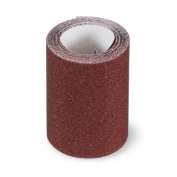 Rouleau toile abrasive 120mm x 5M grain P40
- Utilisation universelle sur les métaux ferreux et non ferreux et les différents types d’acier.
- Également adapté aux opérations sur bois, mastics, plâtres, vernis, etc. › Les grains plus gros sont indiqués pour les opérations de polissage de surfaces moins régulières.
- Les grains plus  ns sont indiqués pour les opérations de  finition plus délicates.
Lot de 12