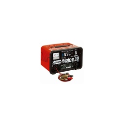 Chargeur de batteries alpine 18 boost
- tension reseau : 230 volts 1 ph
- puissance : 200 watts
- tension de charge : 12/24 volts
- courant de charge efficace : 14/8 ampères
- courant conventionnel de reference :
12 volts : 9 ampères
24 volts : 5 ampères 
norme en60335-2-29a
- capacité nominale de reference : 12 volts : 14/185 - 24 volts : 6/90 (ah 15 h (nim/m2xi))
- dimension 170x250x165 mm - réglage du courant de charge : 2 positions
- poids : 3.7 kg
equipe d'un ampèremètre et d'une protection contre les surcharges et les inversions de polarite.