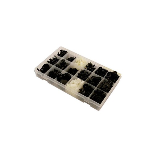 Coffret assortiment agrafes pour nissan 408 pièces