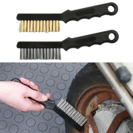 Jeu de brosses pour étriers de frein, 2 pièces