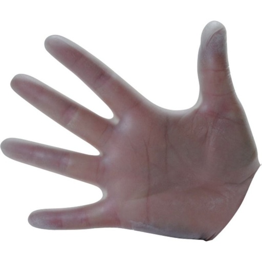 Boite de 100 gants jetables ambidextres poudres vinyl