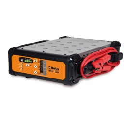 Chargeur de batteries électronique 12 Volts multifonction
Permet la charge des batteries et le maintien de l’alimentation stabilisée pendant toutes les phases de reprogrammation et de diagnostics.
- courant maximum de charge 120A continus
- charge et maintien avec microprocesseur CPU
- fonction récupération des batteries
- alimentation ECU
- protection contre l’inversion des polarités, les courts-circuits, les voltages erronés et les surcharges
Alimentation 90-260V
Puissance 1500 Watt
Courant de charge 10-120A
Types de batteries Agm - Wet - Lithium
(LiFePo4)
Capacité de charge 10-1200Ah
Capacité de maintien 5-3600Ah
Tension en sortie 12 Volt
Longueur câbles avec pinces 2700 mm
Dimensions 310x150x350 mm
Poids 8,5 kg