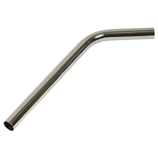 Coude acier chromé, Ø40mm pour 165.0510 à 165.0550+166.0540 et 166.0550