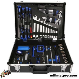 Valise de 143 pièces BRILLIANT TOOLS BT024143 
Composition :
Cliquet réversible 1/4‘‘Cliquet réversible 1/2‘‘
Douille 6 pans 1/4‘‘ : 4 mm, 4,5 mm, 5 mm, 5,5 mm, 6 mm, 7 mm, 8 mm, 9 mm, 10 mm, 11 mm, 12 mm, 13 mm
Douille 6 pans 1/2‘‘ : 10 mm, 13 mm, 14 mm, 16 mm, 17 mm, 18 mm, 19 mm, 20 mm, 22 mm, 24 mm, 27 mm, 30 mm, 32 mm
Poignée coulissante T 1/4‘‘
Cardan 1/4‘‘
Cardan 1/2‘
‘Rallonge 1/4‘‘ : 50 mm, 10 cm
Rallonge 1/2‘‘ : 12,5 cm, 25 cm
Adaptateur poignée coulissante 3/8‘‘ x 1/2‘‘
Adaptateur à embouts 1/4‘‘ avec boule de retenue
Marteau rivoir, manche HICKORY, DIN 1041, 300 g
Ruban de mesure, CEE, 19 mm x 5 m
Clé Allen : 1,5 mm, 2 mm, 2,5 mm, 3 mm, 4 mm, 5 mm, 6 mm, 8 mm, 10 mm
Clé coudée Torx : T10, T15, T20, T25, T27, T30, T40, T45 et T50
Tournevis, cruciforme PH : PH1 x 75 mm, PH2 x 10 cm
Tournevis, tête plate : 5,0 x 0,8 x 75 mm, 6,5 x 1,2 x 10 cm
Poignée de tournevis 20 cm, logement magnétique pour embouts 6,3 mm (1/4‘‘)
Embouts colorés, 25 mm, avec système de code couleur, dans coffret :Cruciforme PZ : PZ1, PZ2, PZ3Cruciforme PH : PH1, PH2, PH3Plat : 3 mm, 4 mm, 5 mm, 6 mmTorx : T10, T15, T20, T25, T27, T30, T40Six pans creux : 3 mm, 4 mm, 5 mm, 6 mmentraînement carré porte-embouts 6,3 mm (1/4‘‘) pour embouts 6,3 mm (1/4‘‘)
Porte-embouts à éjection magnétique rapide
Lame sécable, lame 18 mm
Testeur, 14 cm, avec clip, 12,5 cm, 250 V
Niveau à bulle en aluminium, 30 cm, 3 jauges
Tenaille, 25 cm
Pince multiprises gainée, 25 cm
Ciseaux universels, inoxydables, 18 cm
Pince universelle, poignée bi-composant, 18 cm
Pince à bec demi-rond, 16 cm
Pince coupante diagonale, 16 cm
Clé à molette, 20 cm
Pince pour cosses, 23,5 cmCosses, 30 pièces
Clé mixte, chromée, têtes polies : Taille de clé 8 mm, 10 mm, 11 mm, 12 mm, 13 mm, 15 mm, 17 mm, 19 mm
Pince à circlip (intérieur) et pince à circlip (extérieur), 16,5 cm chacuneCoude de 
scie 26 cm pour lames de scie 15 cm (3 pièces incluses) 
NOTRE QUALITÉ : BRILLIANTNOS PRIX : SMART Chaque outil recèle plus d’un quart de siècle d’expérience de nos experts. Cette qualité sans compris, des outils professionnels de qualité exceptionnelle pour le travail exigeant du quotidien, est une de nos clés du succès. Nous n’avons pas de grande structure de distribution, ni d’activités marketing extravagantes, et pouvons donc proposer nos produits à un rapport qualité/prix extrêmement intéressant. Économisez de l’argent sans renoncer à vos exigences de qualité ! Un outil de qualité powered by KS TOOLS.