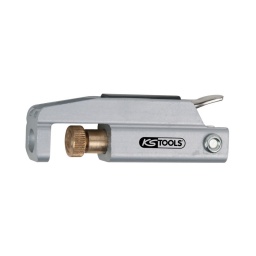 Mini pince-etau
- idéale pour les endroits exigus
- mors arrondis
- guidage droit
- vis de réglage en laiton
- levier de deblocage
- utilisation d'une seule main
- aluminium