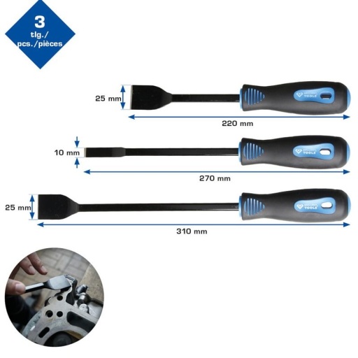 Jeu de grattoirs 3pcs
