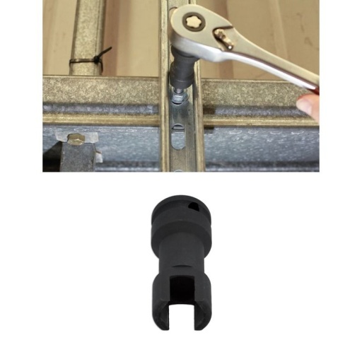 Douille pour rails en U, 19 mm