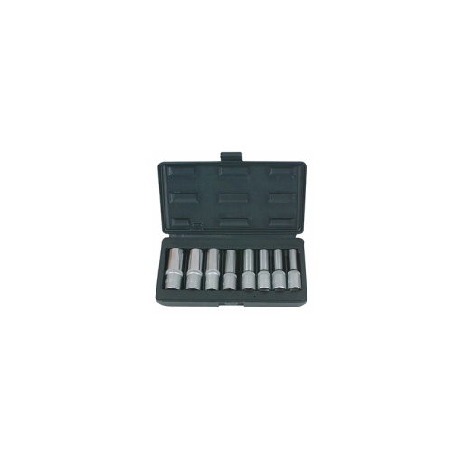 Coffret de douille longue torx femelle