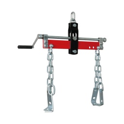 Equilibreur de charge
- facilite la repartition des charges sous la grue
- réglage de balance par manivelle
- livre avec 4 chaines de soutien
- entraxe 330 mm - combinable avec grues mobiles

