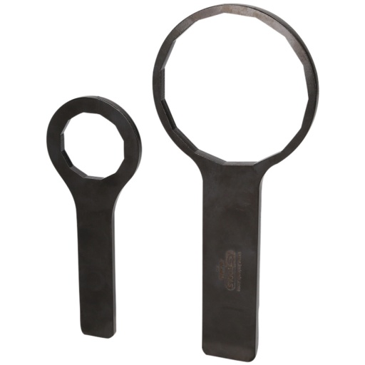 Jeu de clés de filtre à huile 1/2" pour Mitsubishi, Ø 86/41 mm / 15/12 cannelures, 2 pcs.