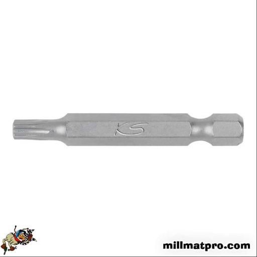Boite de 5 embouts de vissage TORX® percé, L.50 mm - 1/4'' - TB6