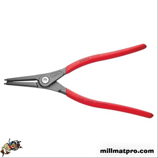 Pince de précision pointes droites pour circlips extérieurs 85-140mm 320mm