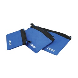 Jeu de sacoches de rangement pour outils, 3 pièces
- Jeu de trois sacoches de rangement pour outils multi-usages, en nylon très résistant.
- Jeu de 3 sacoches de rangement pour outils, avec boucle d'accrochage et fermeture éclair.
- Idéal pour le rangement des petites pièces, outils, jeux de conducteurs d'essai, multimètres, fixations, vis, téléphones etc.
- 3 tailles de sacoches par jeu : 30 x 23 cm, 23 x 18 cm, 18 x 14 cm
- En nylon très résistant pour la durabilité.