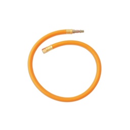 Conduite d'air - Extension extrêmement visible (600mm x 10mm) Extension de 600mm de long par 10mm de diametre.  Extension extrêmement visible pour davantage de sécurité Raccord en 1/4" BSP et un raccord rapide en 1/4" BSP Pression d'air recommandée: 20.6 Bar (300 PSI) Cette extension permet en plus d'être visible d'isoler les vibrations de l'outil