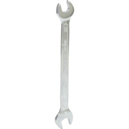 DIN 3110 / ISO 1085 / ISO 10102 / ISO 3318
Fourche inclin&eacute;e &agrave; 15&deg;
T&ecirc;tes polies
Finition satin&eacute;e
Chrome Vanadium
