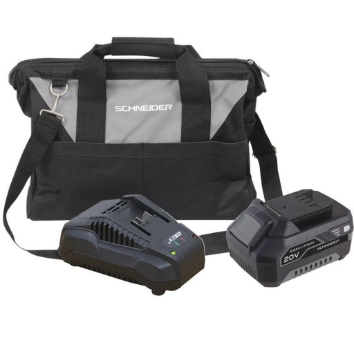 Pack Batterie 5 Ah + Chargeur Rapide + Sac De Rangement