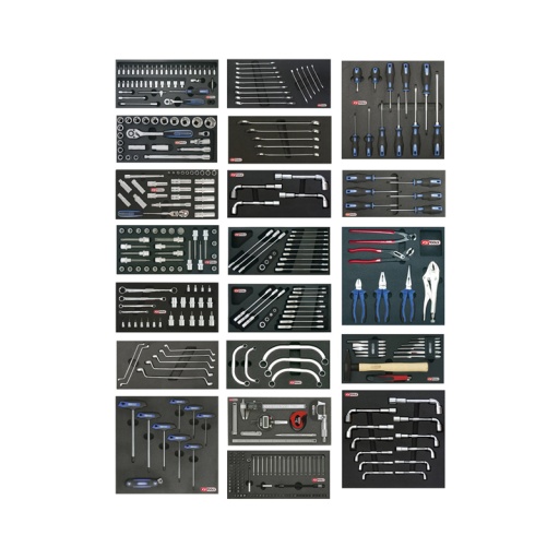 Composition 395 outils ks tools pour servante