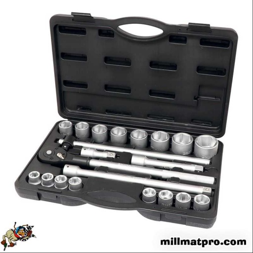 Coffret de douilles 3/4
