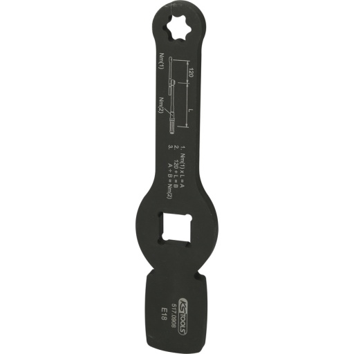 Clés à frapper TORX® pour raccords d'étriers de frein E19