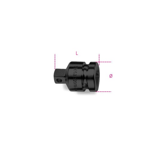 Réducteur f.1/2x m.3/8 choc beta 720