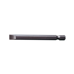 Embout de vissage ks fente 6 mm - entraînement 6.35 mm  longueur75 mm - unite -