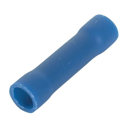 Cosses à jonction bout à bout bleu 1 à 2,5mm²