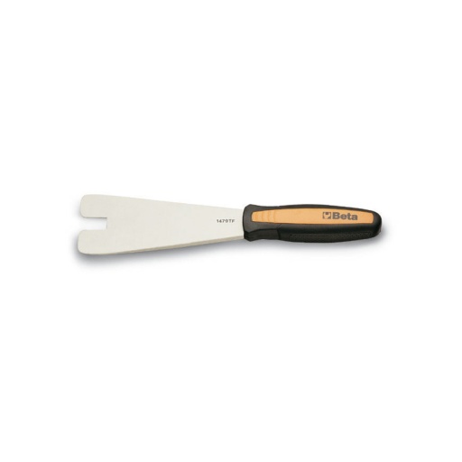 Spatule plastique d'extraction d'agraphe