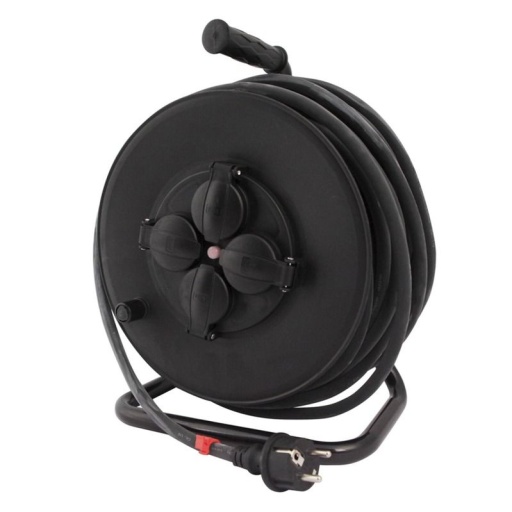 Enrouleur électrique mobile 230V 40M en 3x2.5mm2