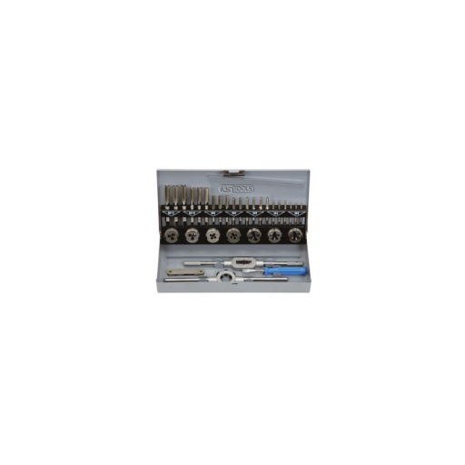 Coffret de jeux de tarauds et filières M3 a M12